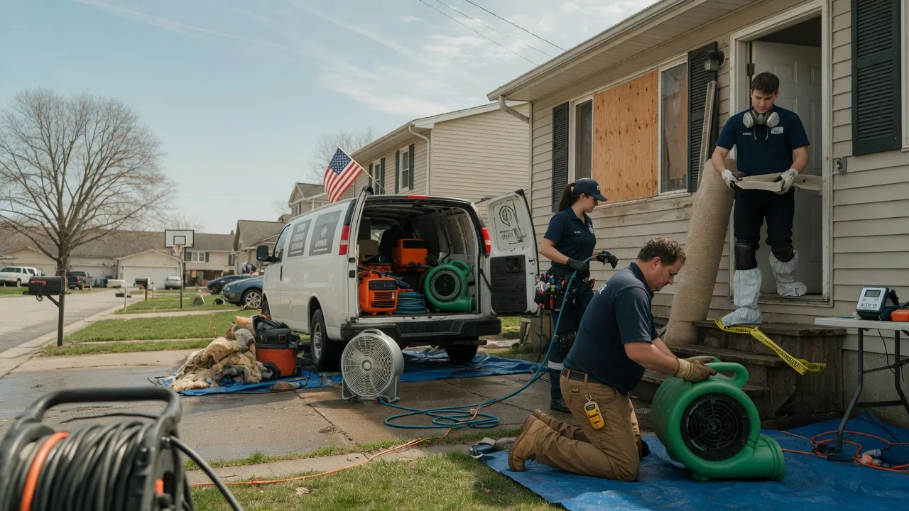 Water Damage Restoration in Beardstown, IL near me